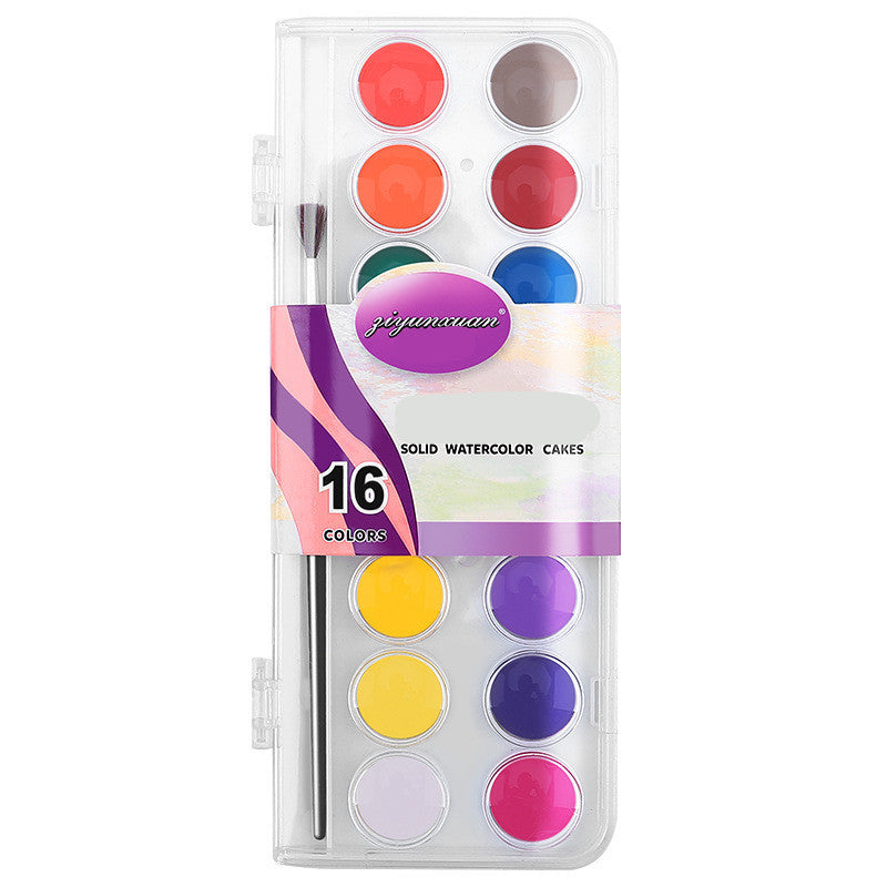 High Pigment Watercolor Paint Set in Tin Box