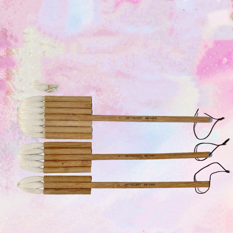 Watercolor Bamboo Row Brush Set