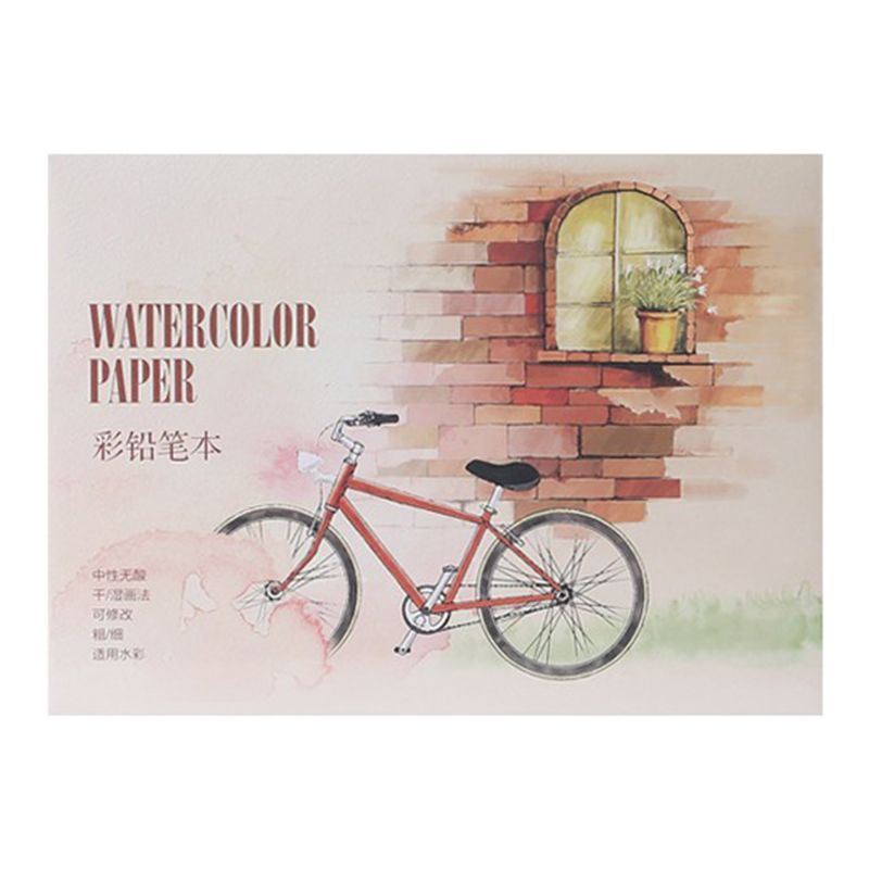 High Quality Watercolor Sketchbook Paper 12 Sheets For Drawing