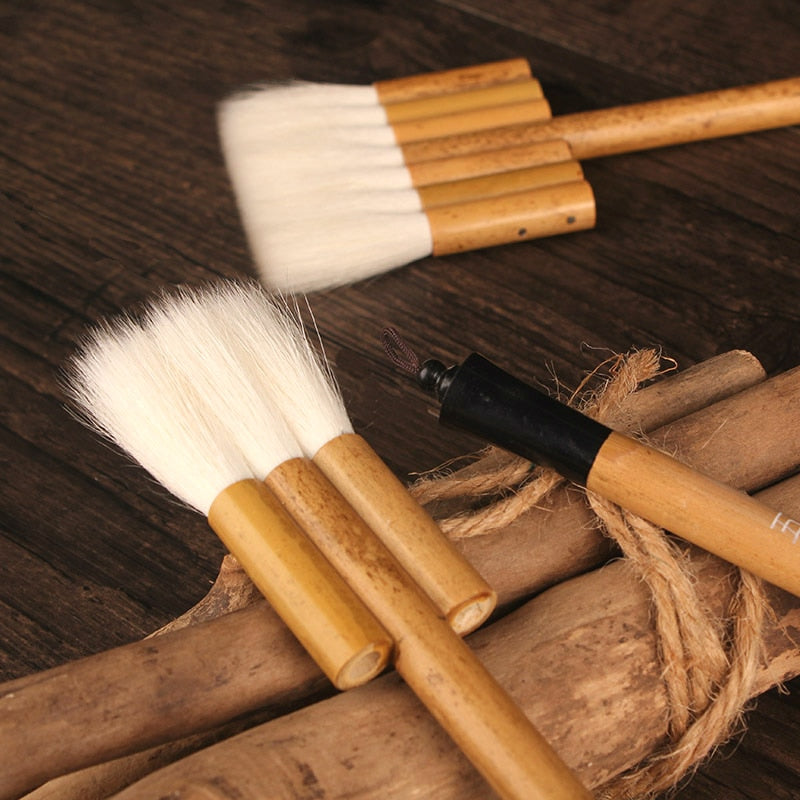 PINCEL Pintura Joint-bamboo brushes for background art