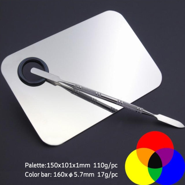 Stainless Steel Paint Palette Acrylic Oil Painting